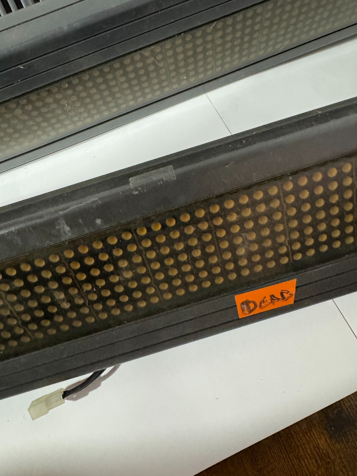 Beta Brite Electronic Color Message Display Untested