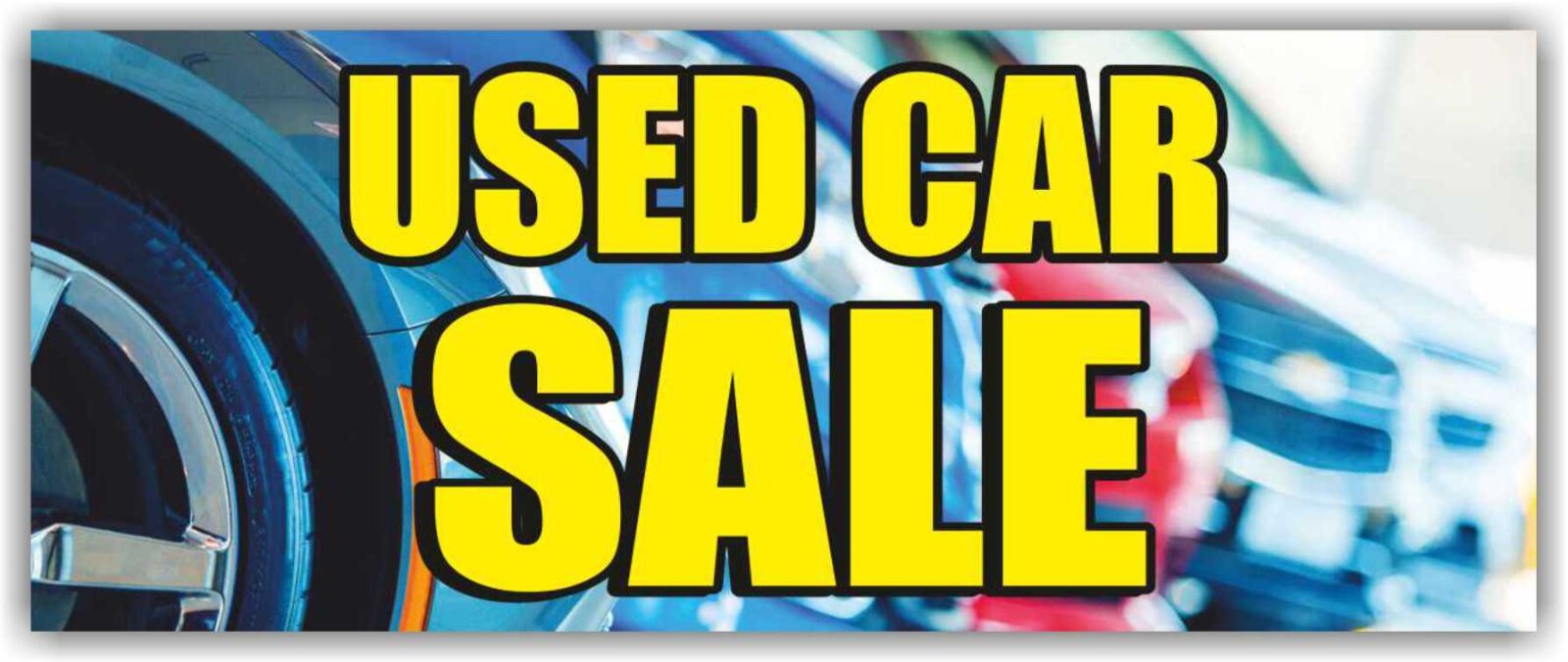 Used Car Sale Advertising Banner Vinyl Mesh Sign Auto used truck autos usados