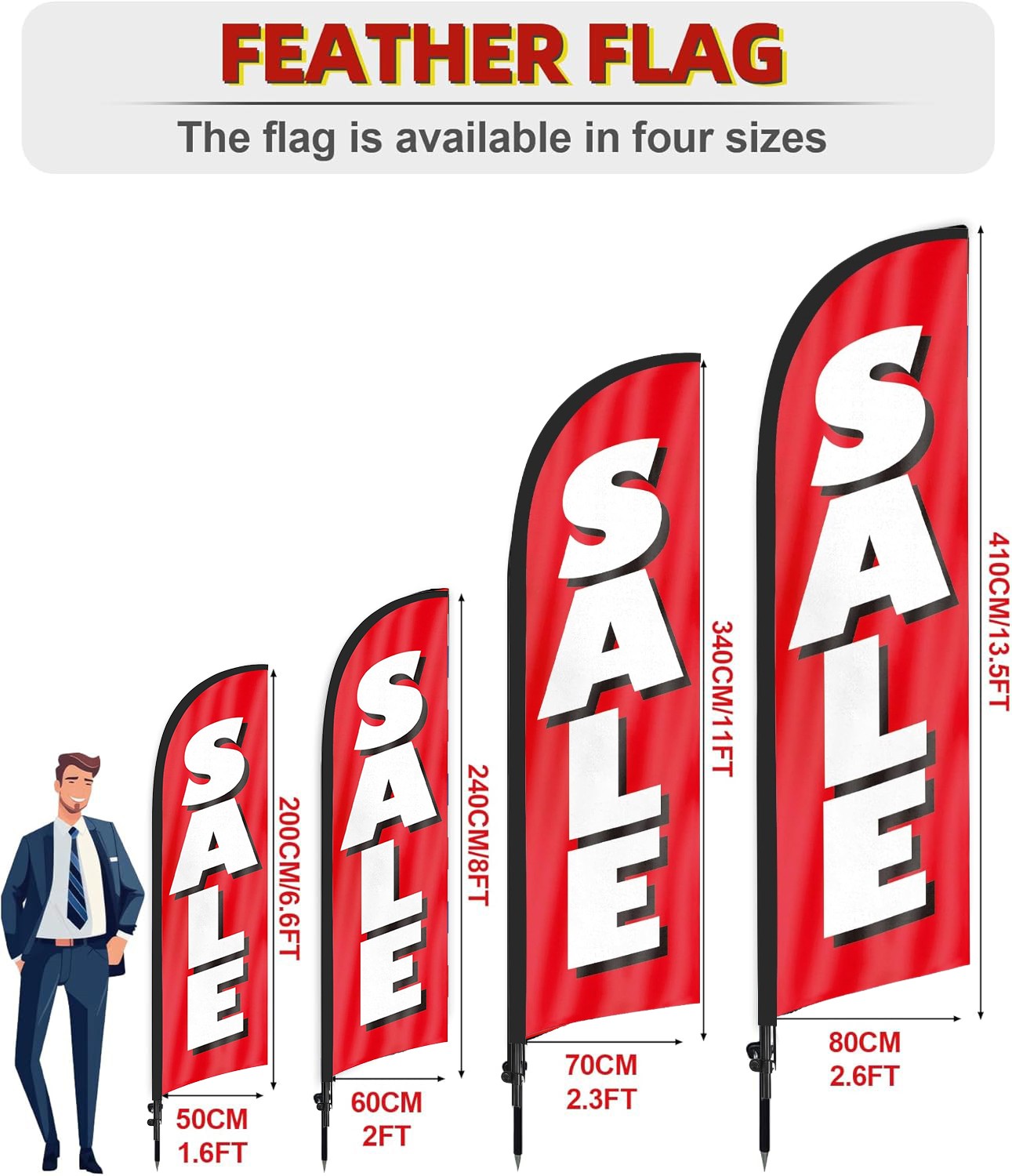 SALE Feather Flags Advertising Feather Banner Swooper Feather Flag for Business
