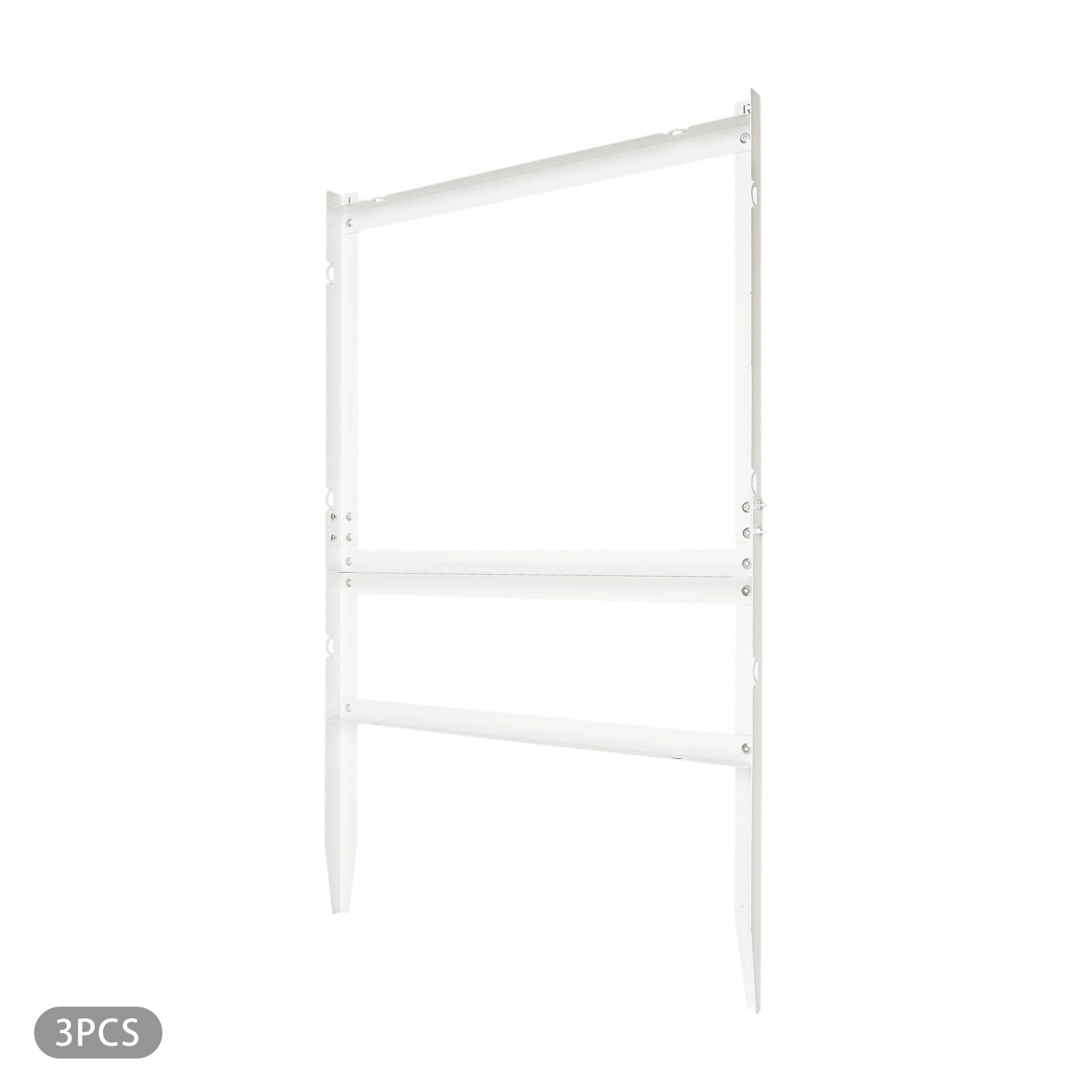 Metal H Frame Wire 3pcs Yard Sign Frames for Yard Signs 103*61cm White