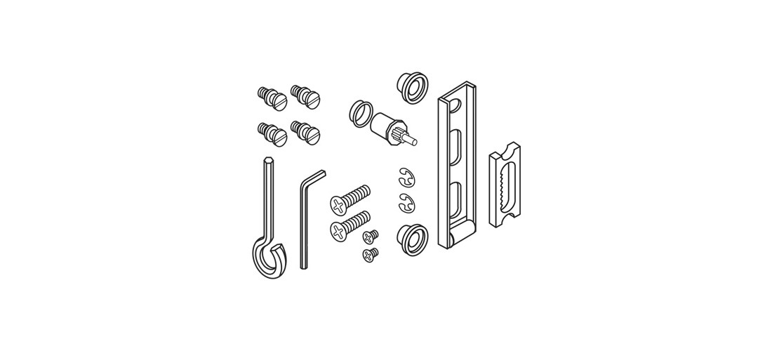 Falcon 4270902095 Auxiliary Pack for 990 / 1990 Flat Black Finish