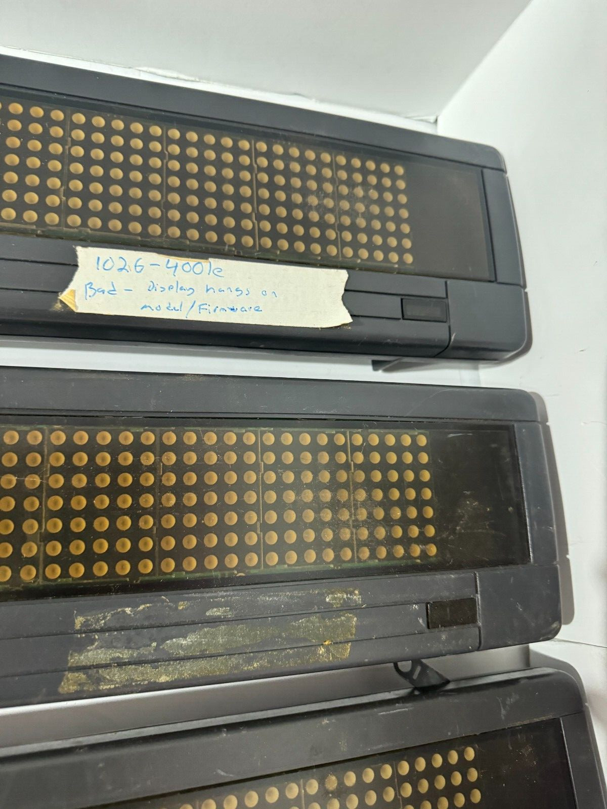 Beta Brite Electronic Color Message Display Untested