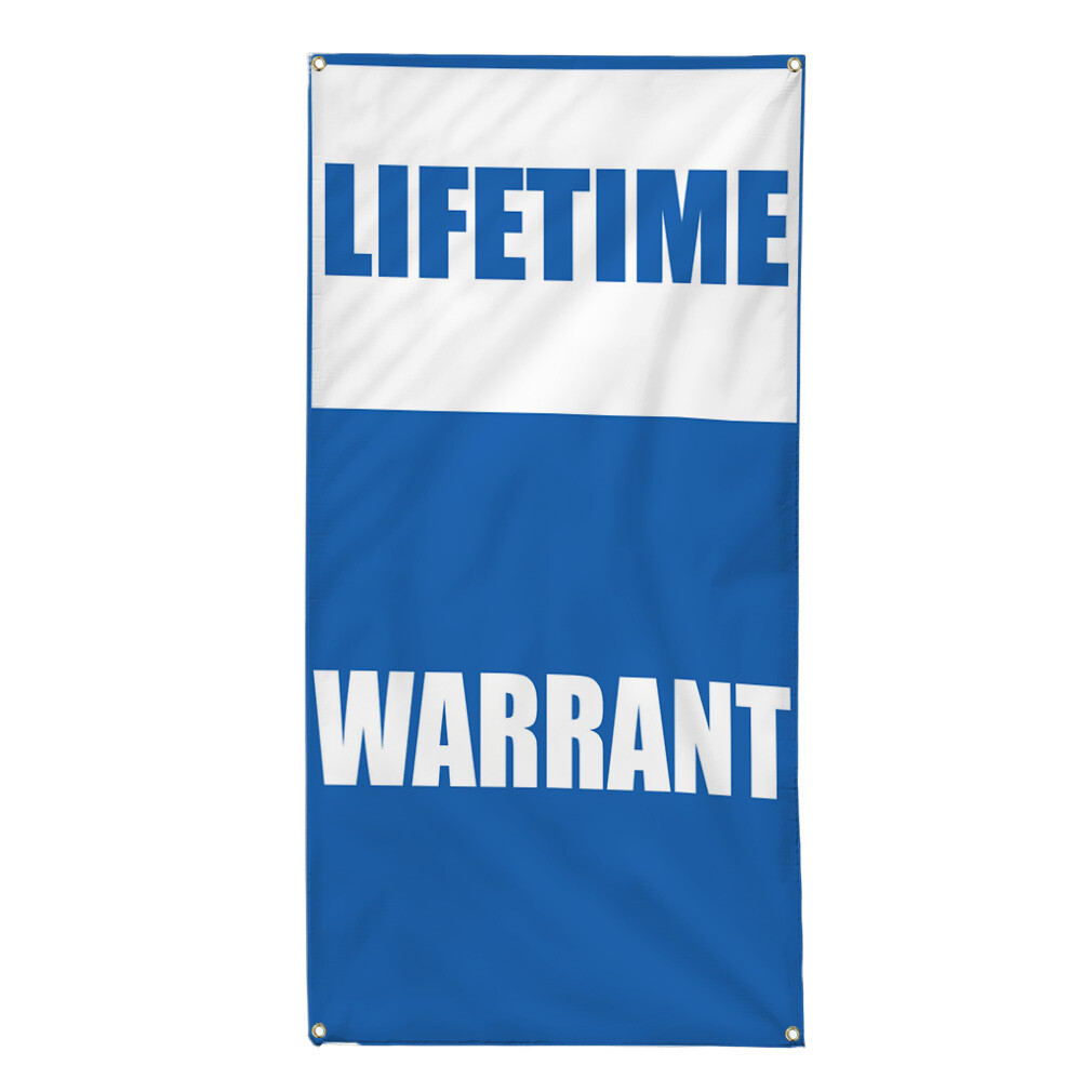 Vertical Vinyl Banner Multiple Sizes Lifetime Warranty Business Business Outdoor