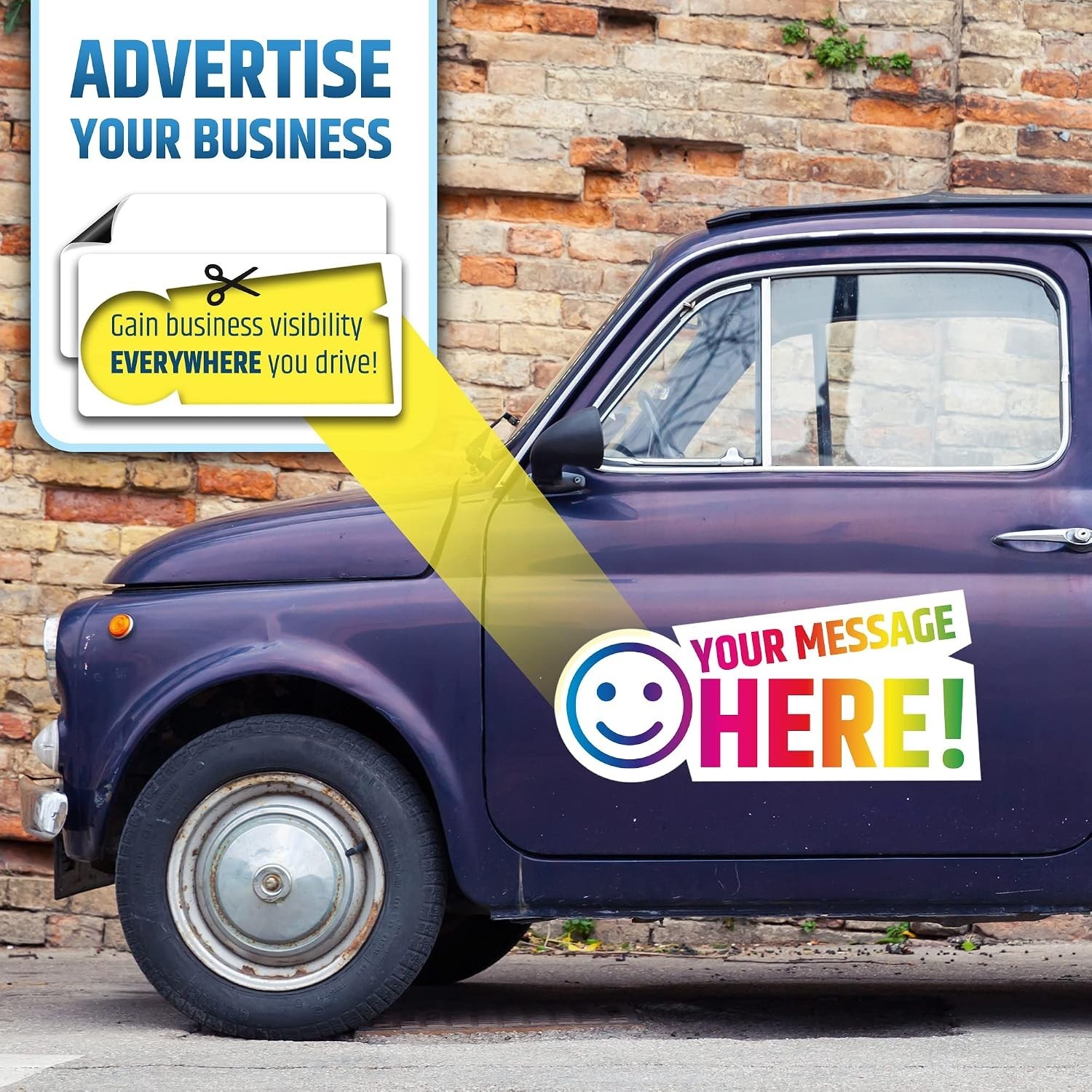 Magnetic Vehicle Magnets – Customize Your Brand