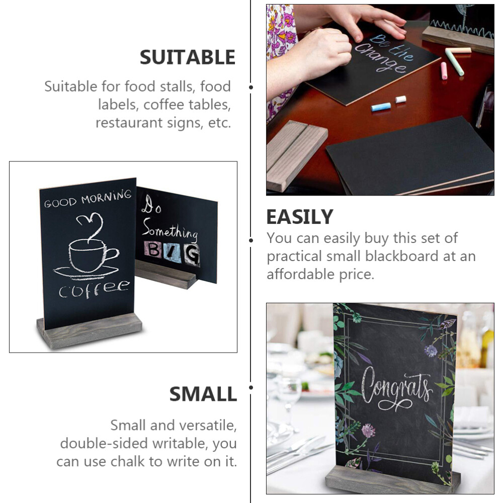 Table Number Board Small Chalkboard Labels Party Food Signs Message Tags New