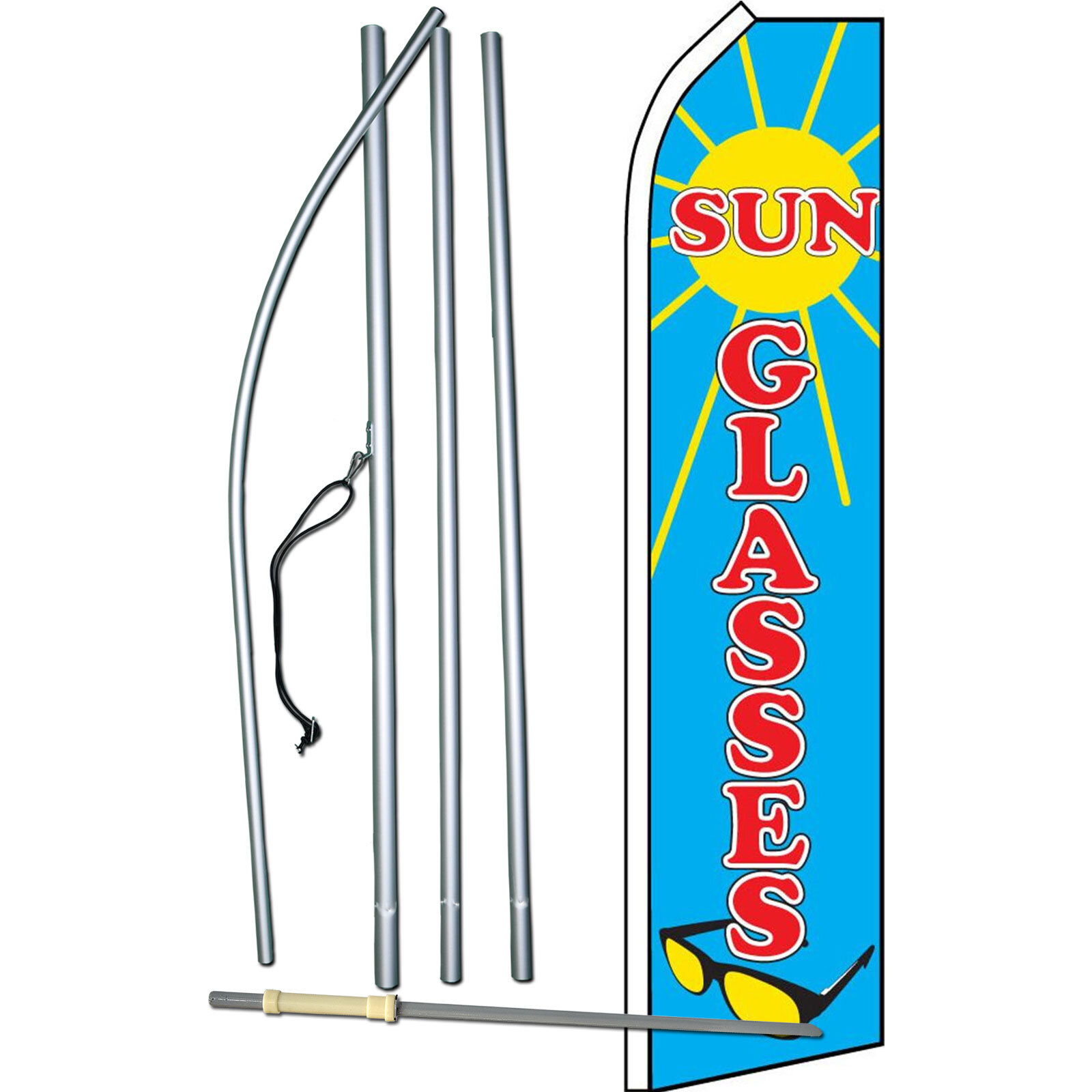 Sunglasses Swooper Flag Kit