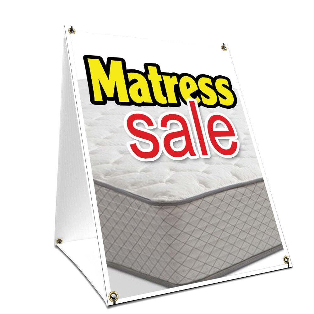 Matress Sale Yard Sign & Stake outdoor plastic coroplast window