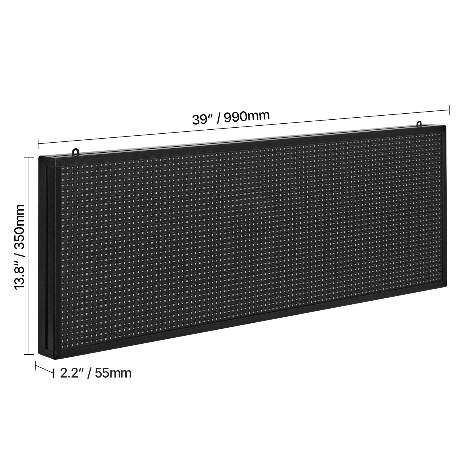 40″X15″ LED Sign Scrolling Message Display Board Full Color Programmable Board