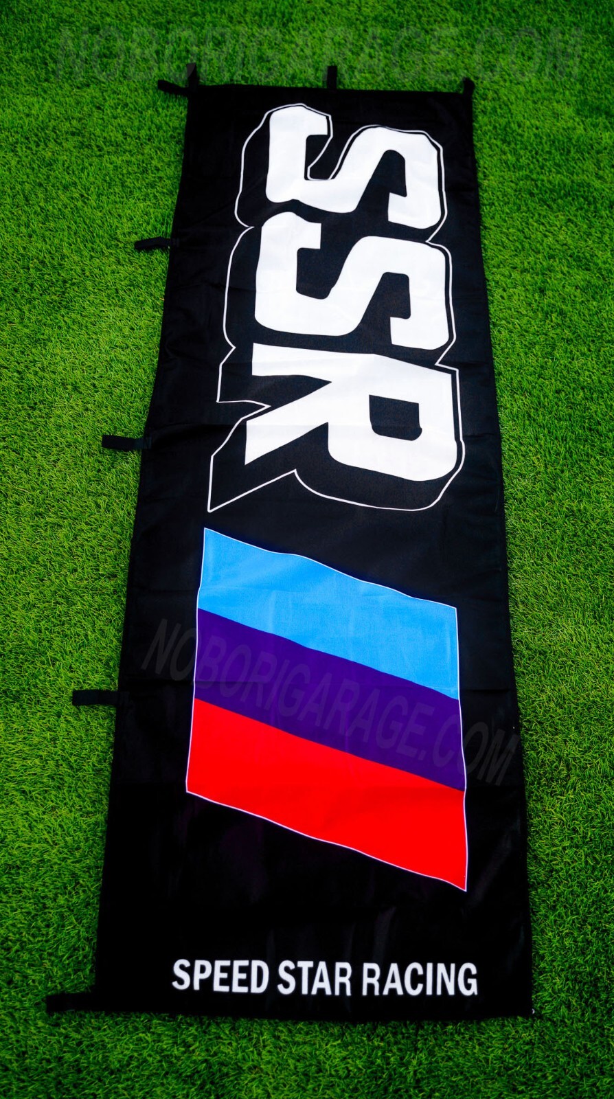 SSR Wheels V2 Japan JDM Nobori Banner Flag Garage Sign