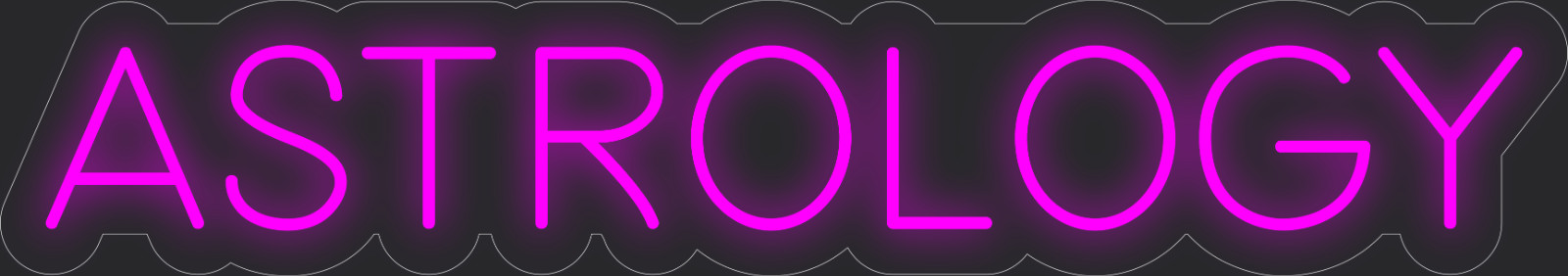 Astrology Neon LED Sign Business Wall Decor Lighted Store Sign 36 x 6 in.