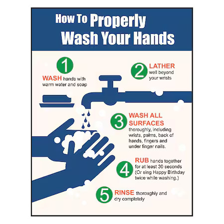 Accuform Sp125089l Safety Laminated Poster, 22 In H X, 17 In W, Laminated