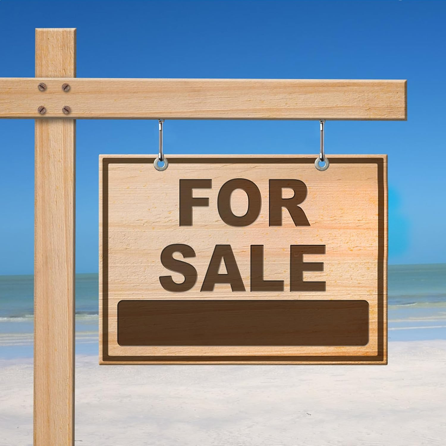 60 PCS Real Estate Sign Rider Clips 2 Inch Metal Hanging Real Estate Sign Clips