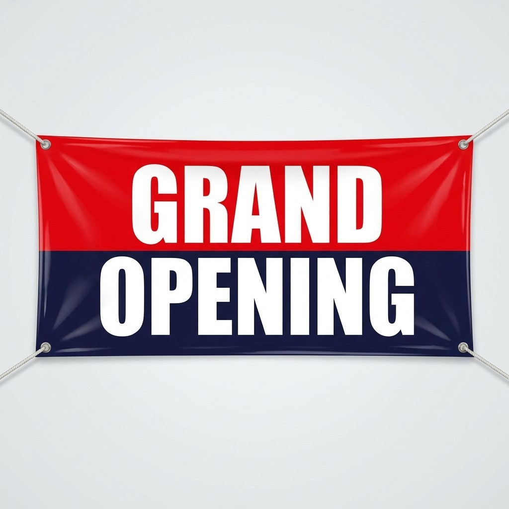 Custom Vinyl Banner 2×4 ft 13oz Personalized Printed Sign Grommets – Free Proof