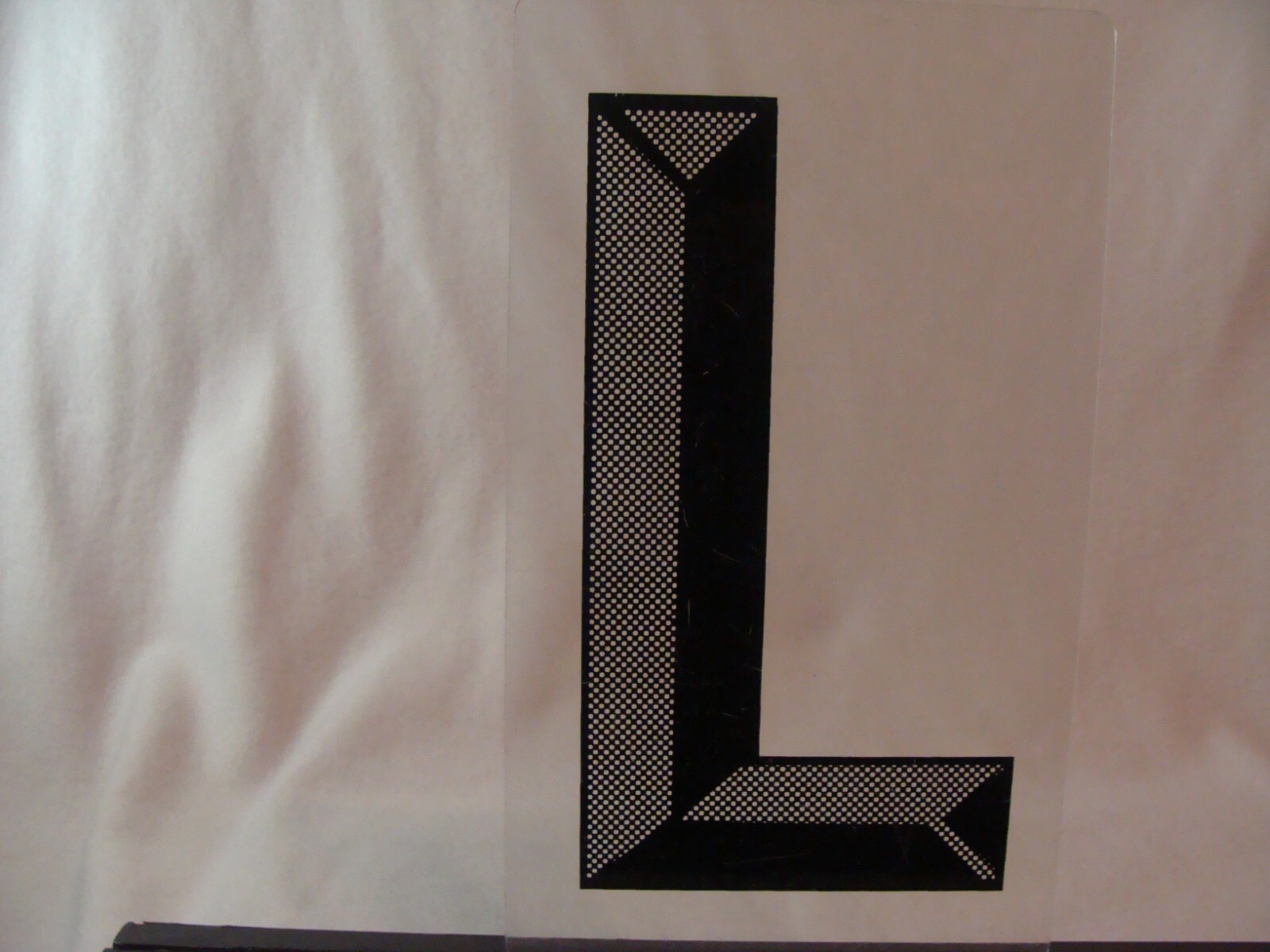 E-Z Change 8″ Marquee Sign Letter 3-D Style Letter “L” Used