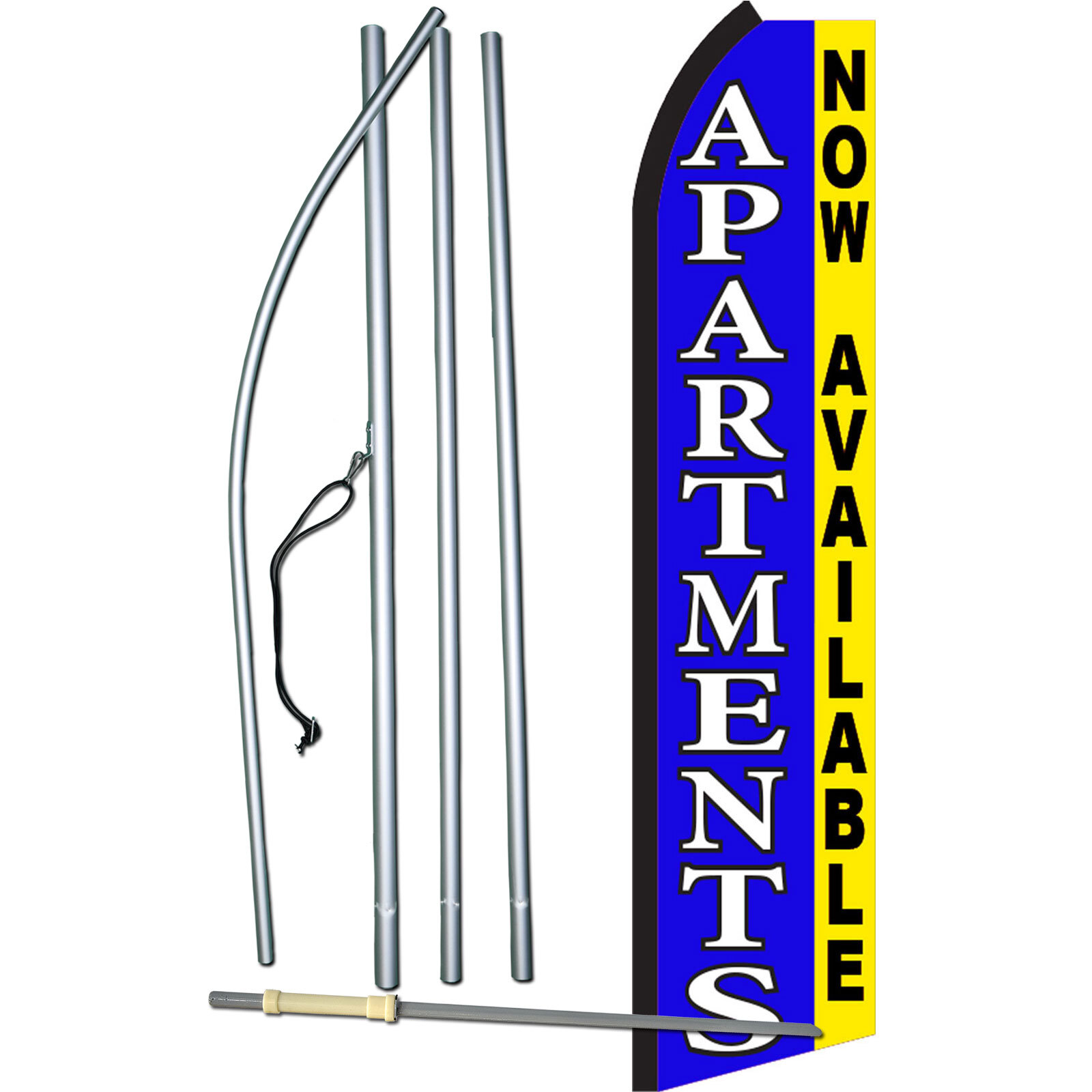Apartments Now Complete Swooper Flag Bundle