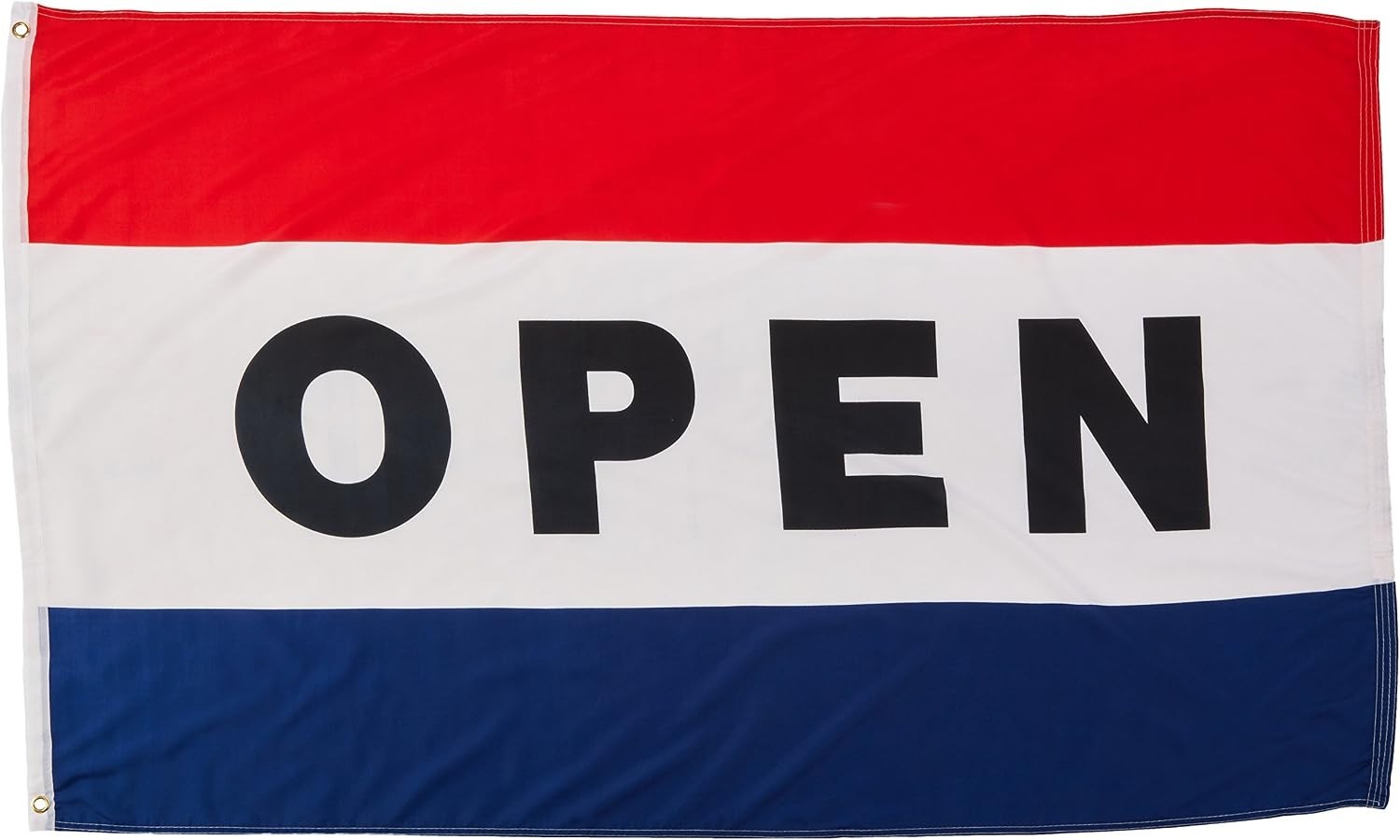 3×5 Ft LiteWeave Open Flag with Brass Grommets – Perfect for Businesses