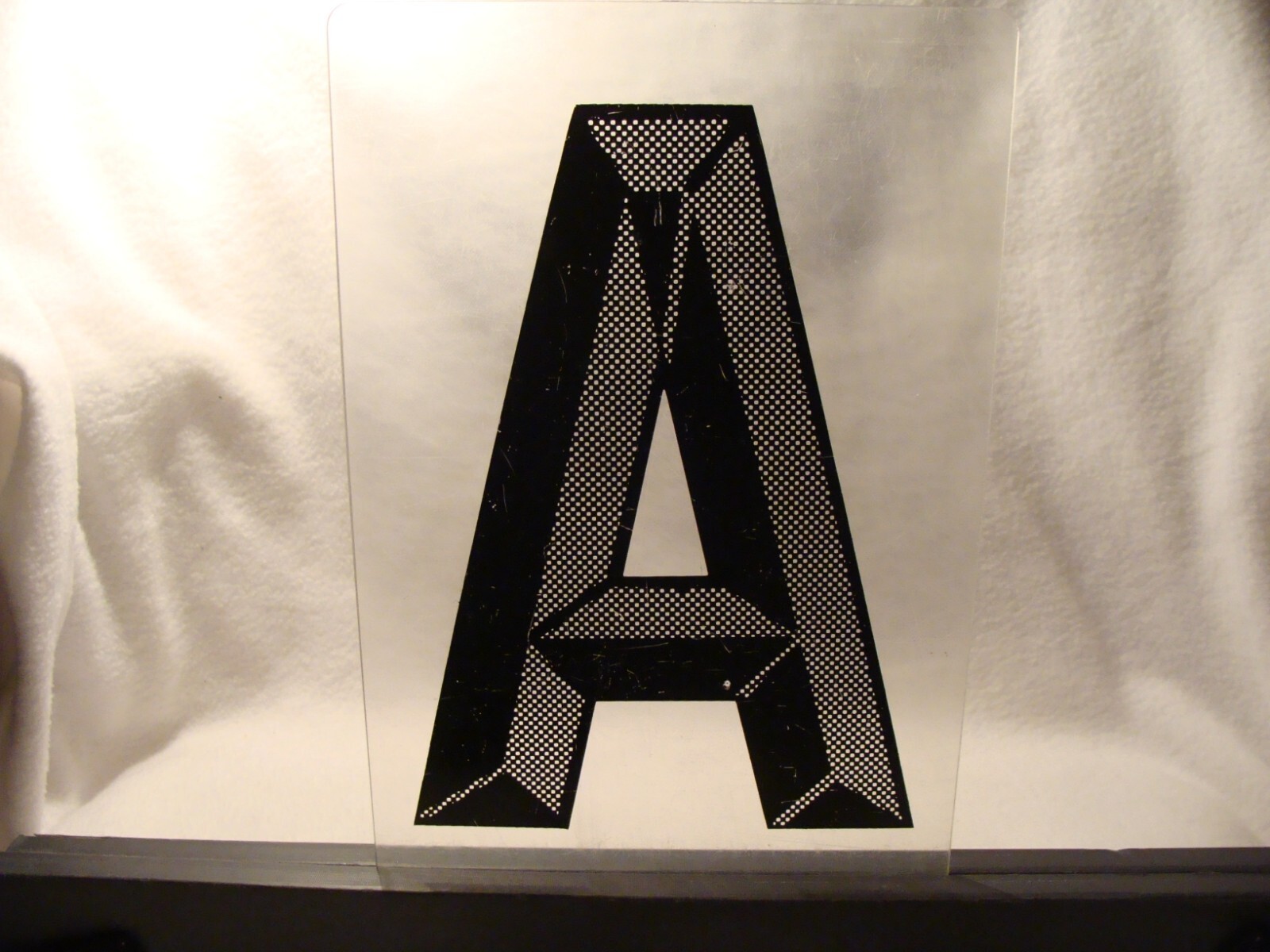 E-Z Change 8″ Marquee Sign Letter 3-D Style Letter “A” Used