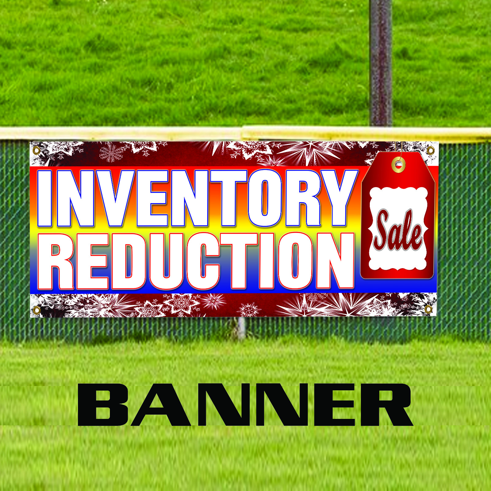 Inventory Reduction Sale Vinyl Banner Shop Store Business Advertising Banner