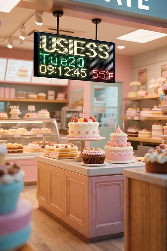 Waterproof LED Open Closed Sign 16.5×9 Outdoor Business Store Window Retailer