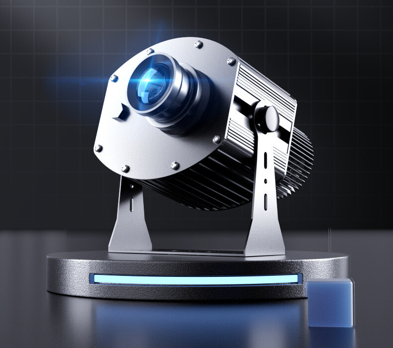 4 Gobo Carousel Projector Custom Logo Advertising Light LED Projection Lamp HD