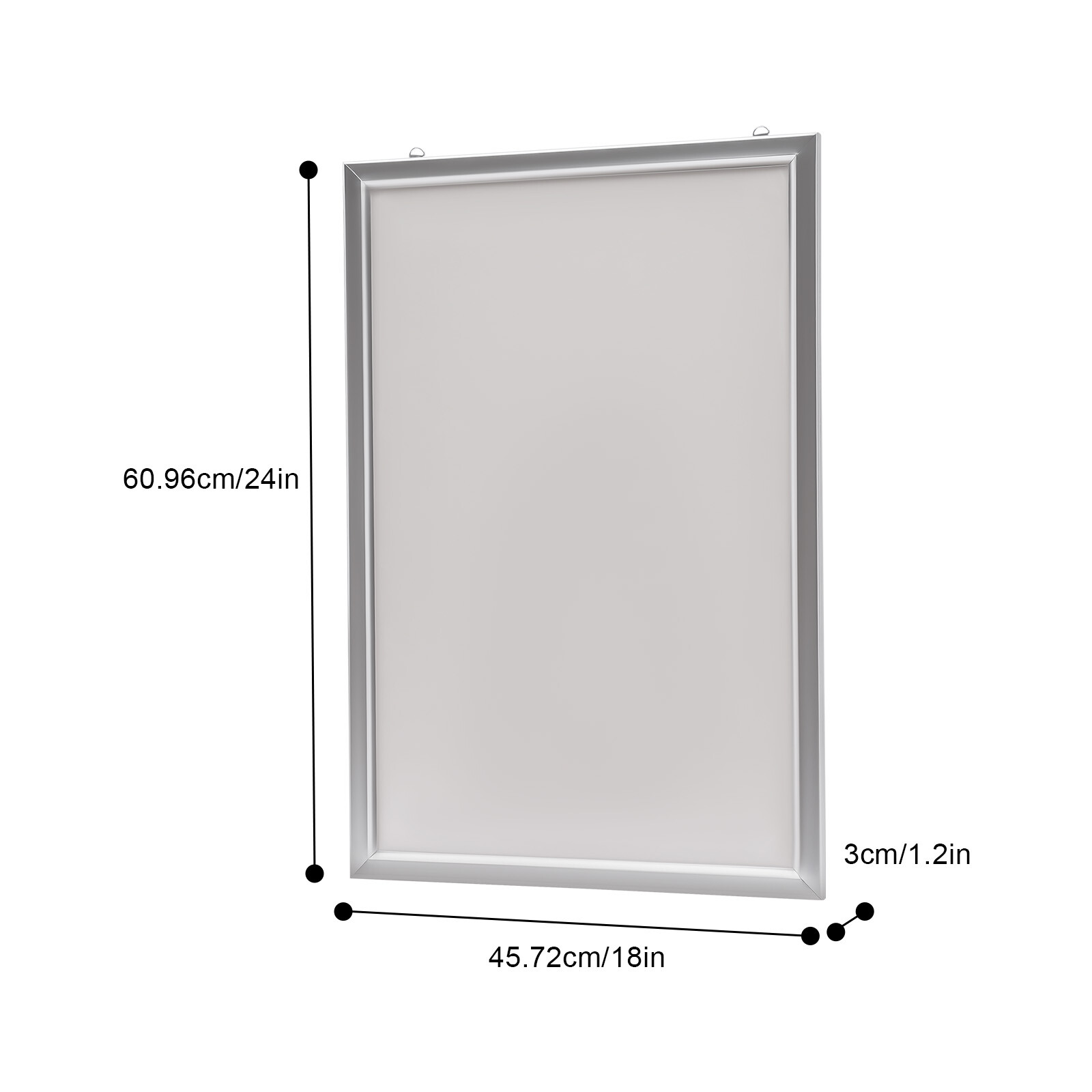 18*24″ LED Backlit Movie Poster Art Picture Frame Light Box Advertising Display