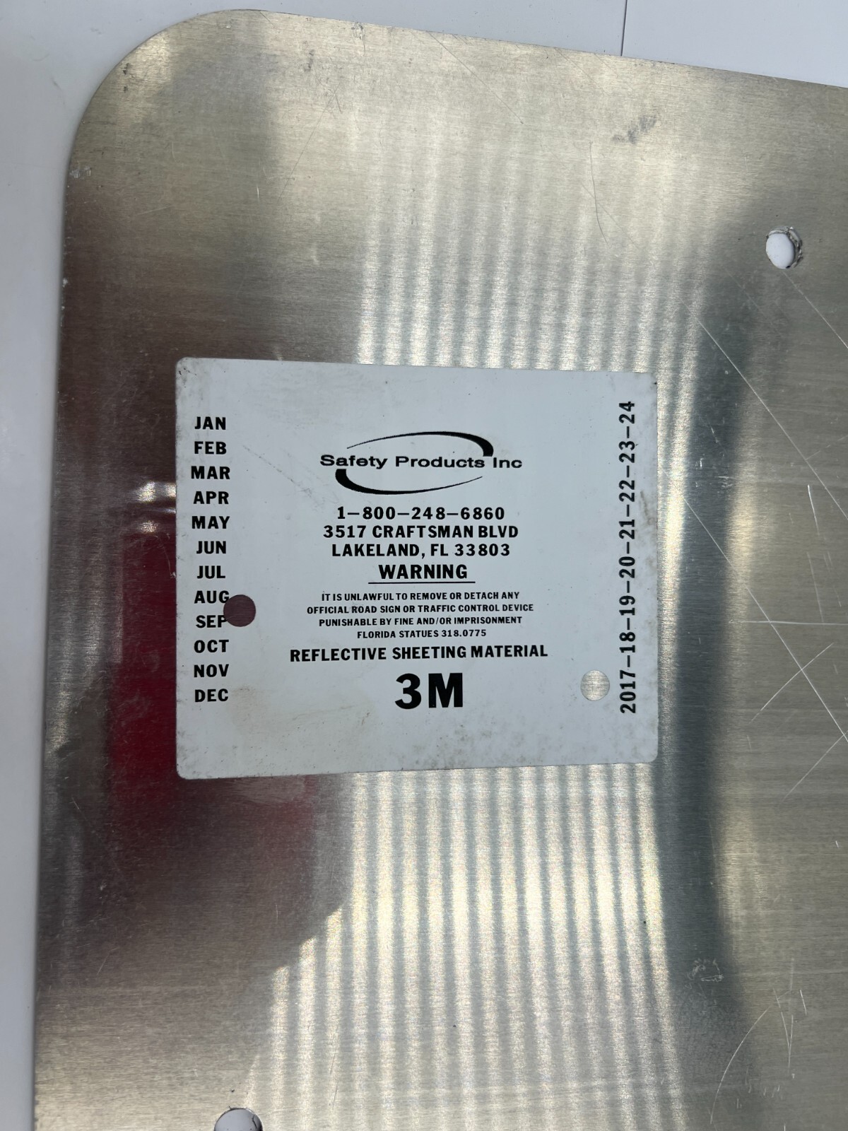 Qty 2 Safety Products Inc Arrow Symbol Parking Sign 18″ x 12″ Aluminum