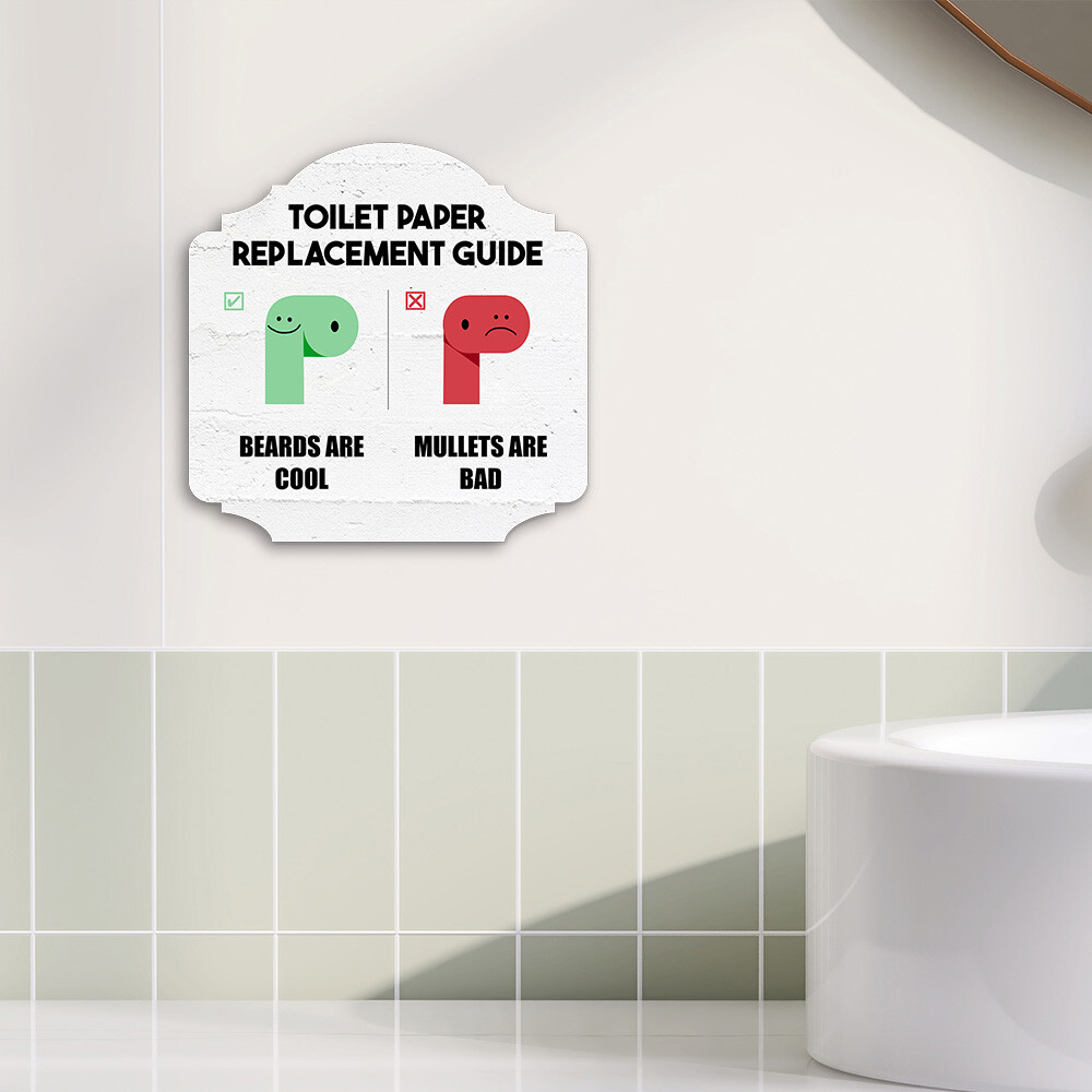 Heritage Plus Toilet Paper Replacement Guide Beards Are Cool Mullets Are Bad