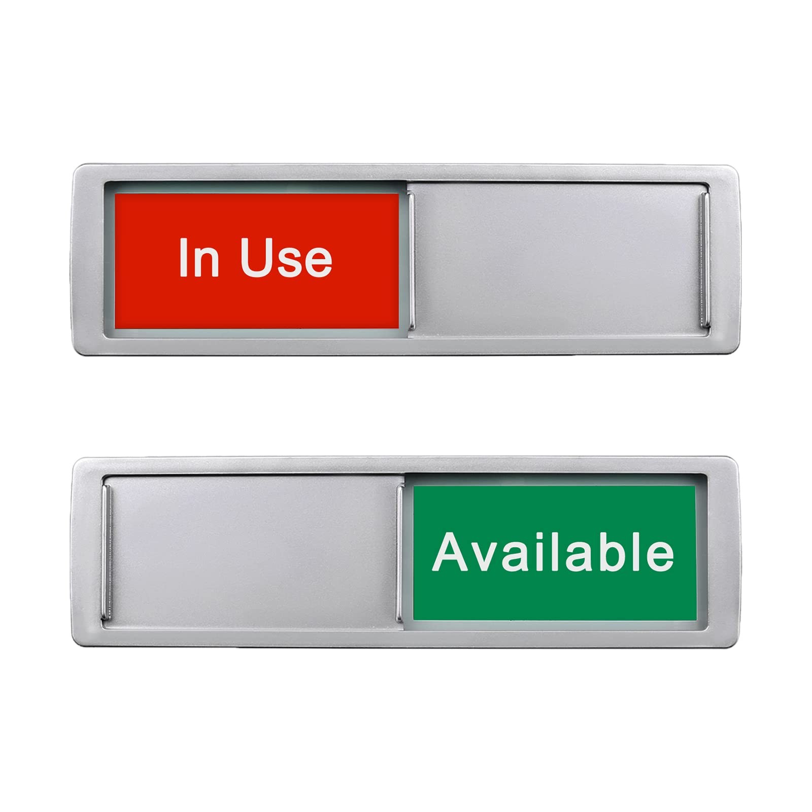 Vacant Occupied Slider Door Sign 7×2 inch In Use Available Privacy Indicator