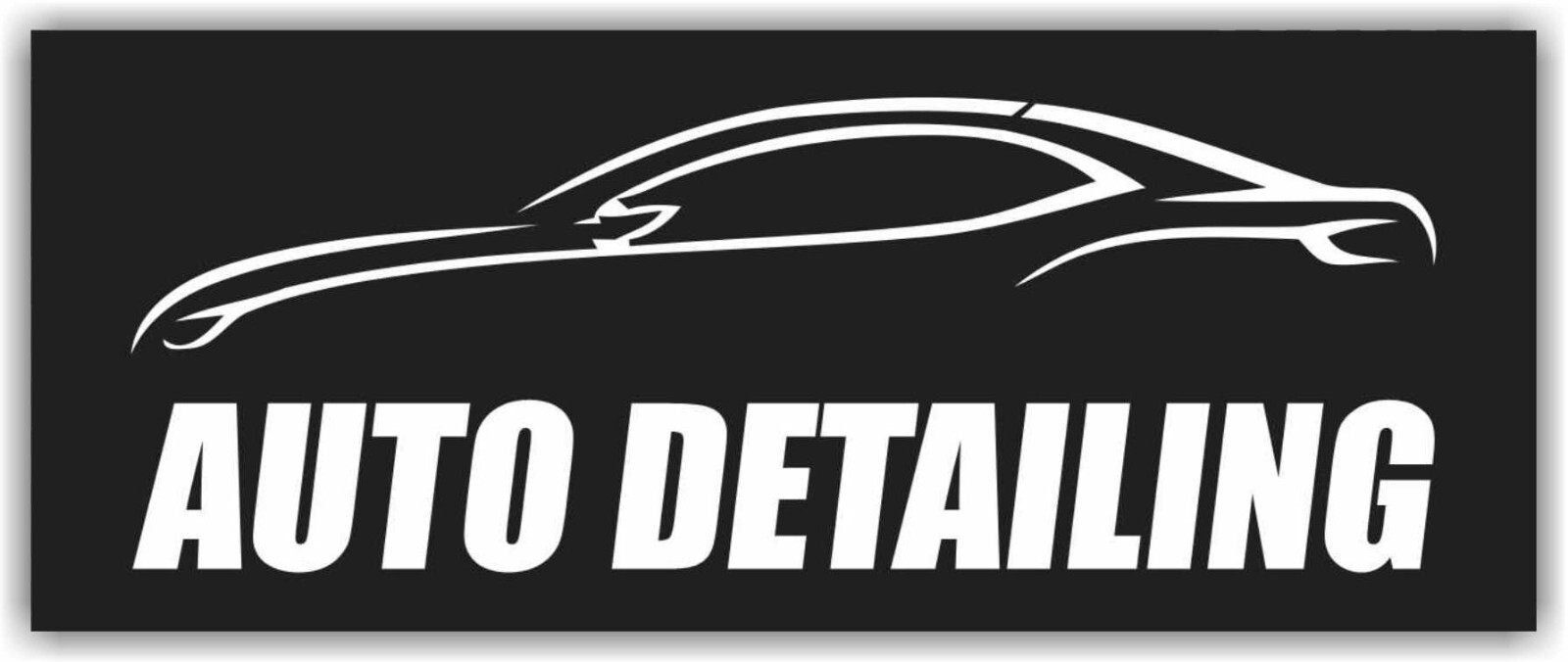 AUTO DETAILING Advertising Banner Vinyl Sign service repair cleaning car wash