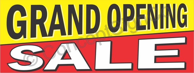 4’x10′ GRAND OPENING SALE BANNER XL Outdoor Sign Now Open New Store Retail Huge