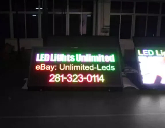 P10 5×15 FT Double-Sided LED Billboard Outdoor FullColor Programmable Sign Board
