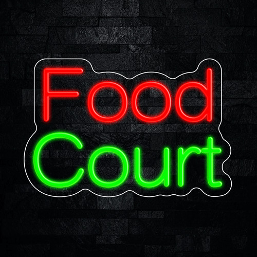 Food Court LED Neon Sign 15″L x 10″H #33101