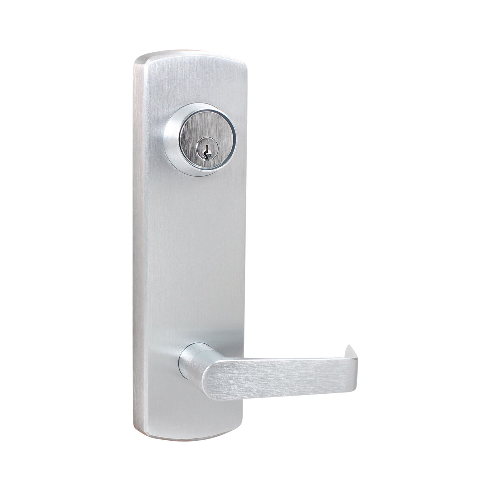 Fail Safe L3 Lever Heavy Duty Exit Device Trim Satin Chrome Finish