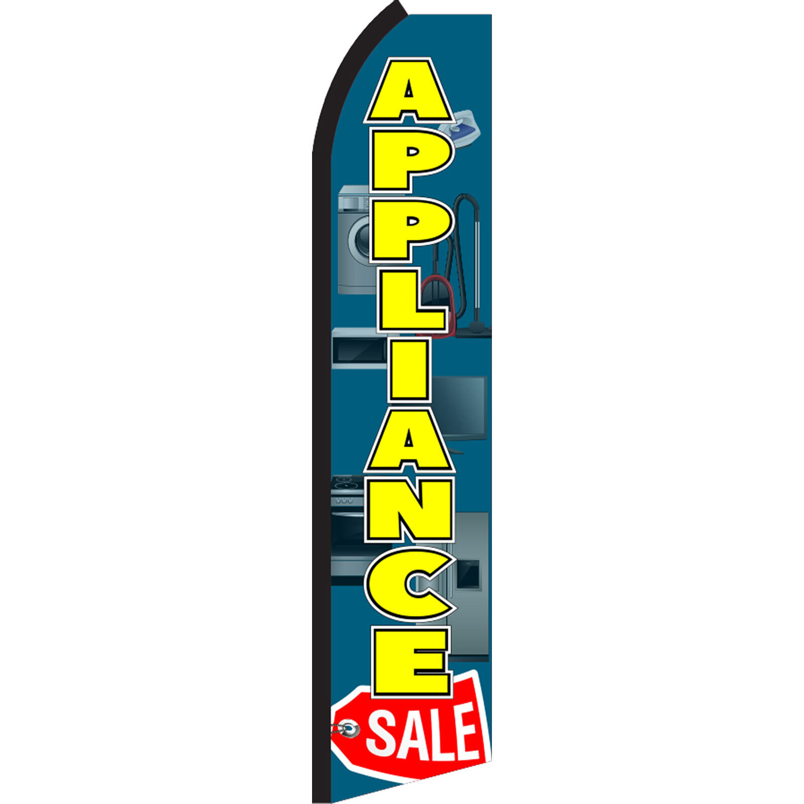 Appliance Sale 2 1/2 ft X 11 1/2 ft Polyester Swooper Flag