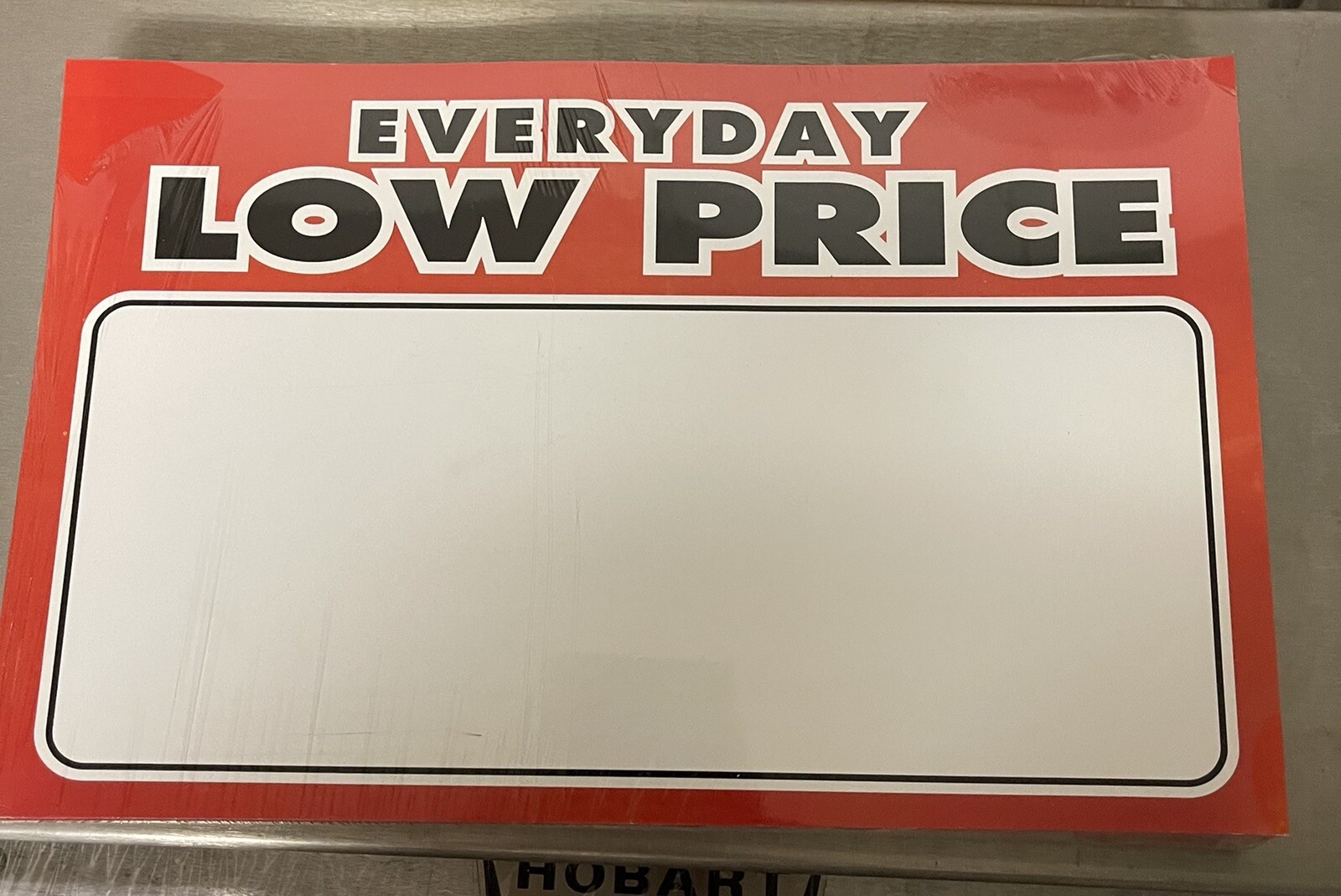 EDLP Gondola, Slat /Grid Wall Retail Shelf Signs-Price Cards-100-11″x7″