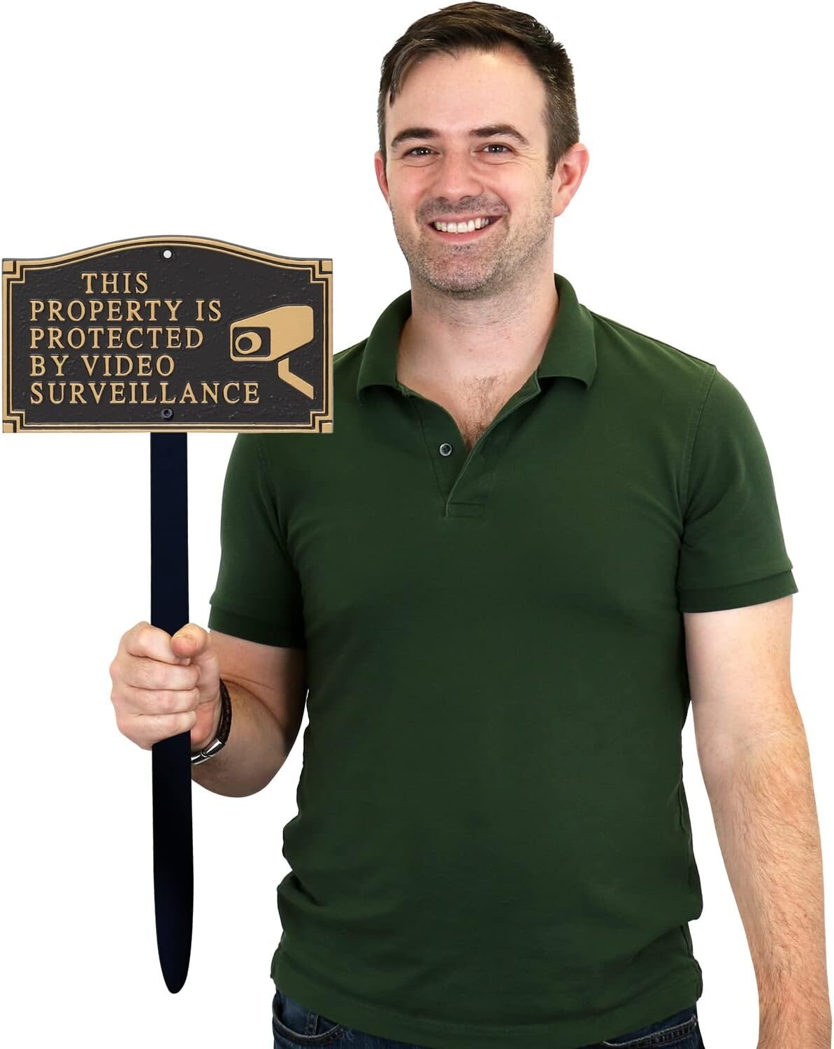 5.75 x 9.5 inch “This Property Is Protected By Video Surveillance” GardenBoss…
