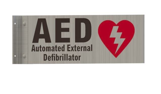 AED -Two-Sided/Double Sided Projecting, Corridor-REF24-1027