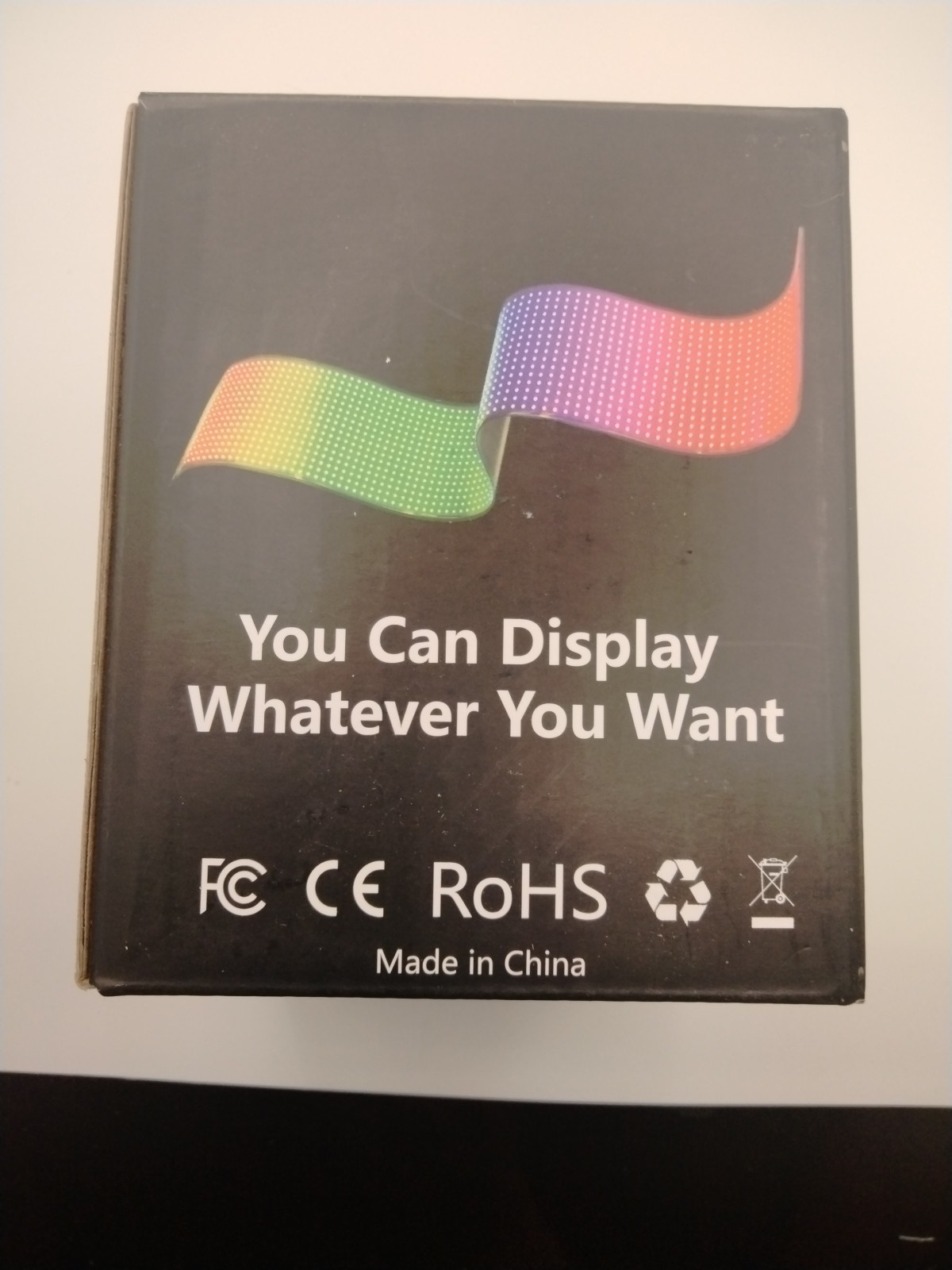 LED Car Windshield Sign Programmable LED Scrolling Flexible Screen