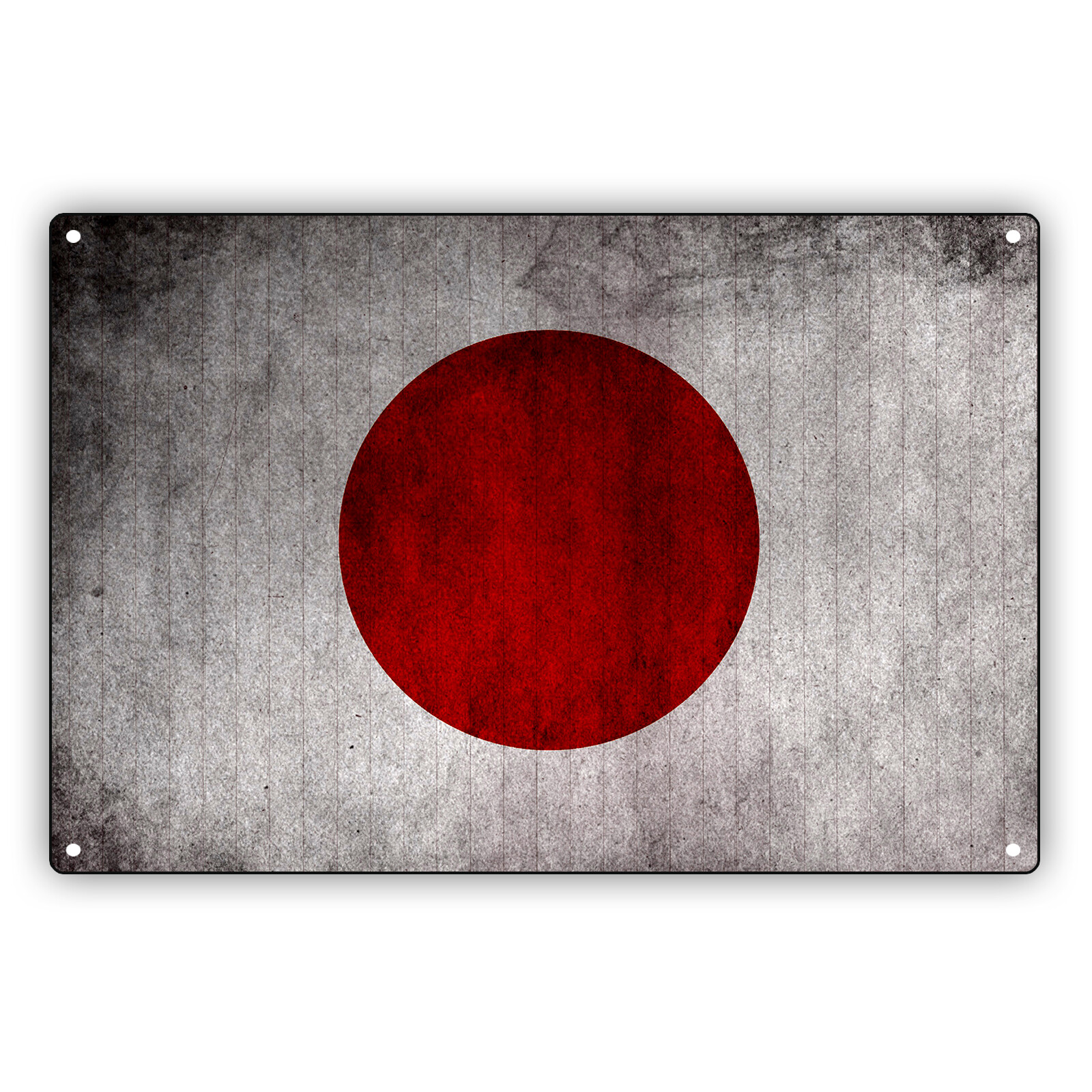 Japan Country Flag Vintage Sign Japanese Gift Wall Road Aluminum Metal Sign