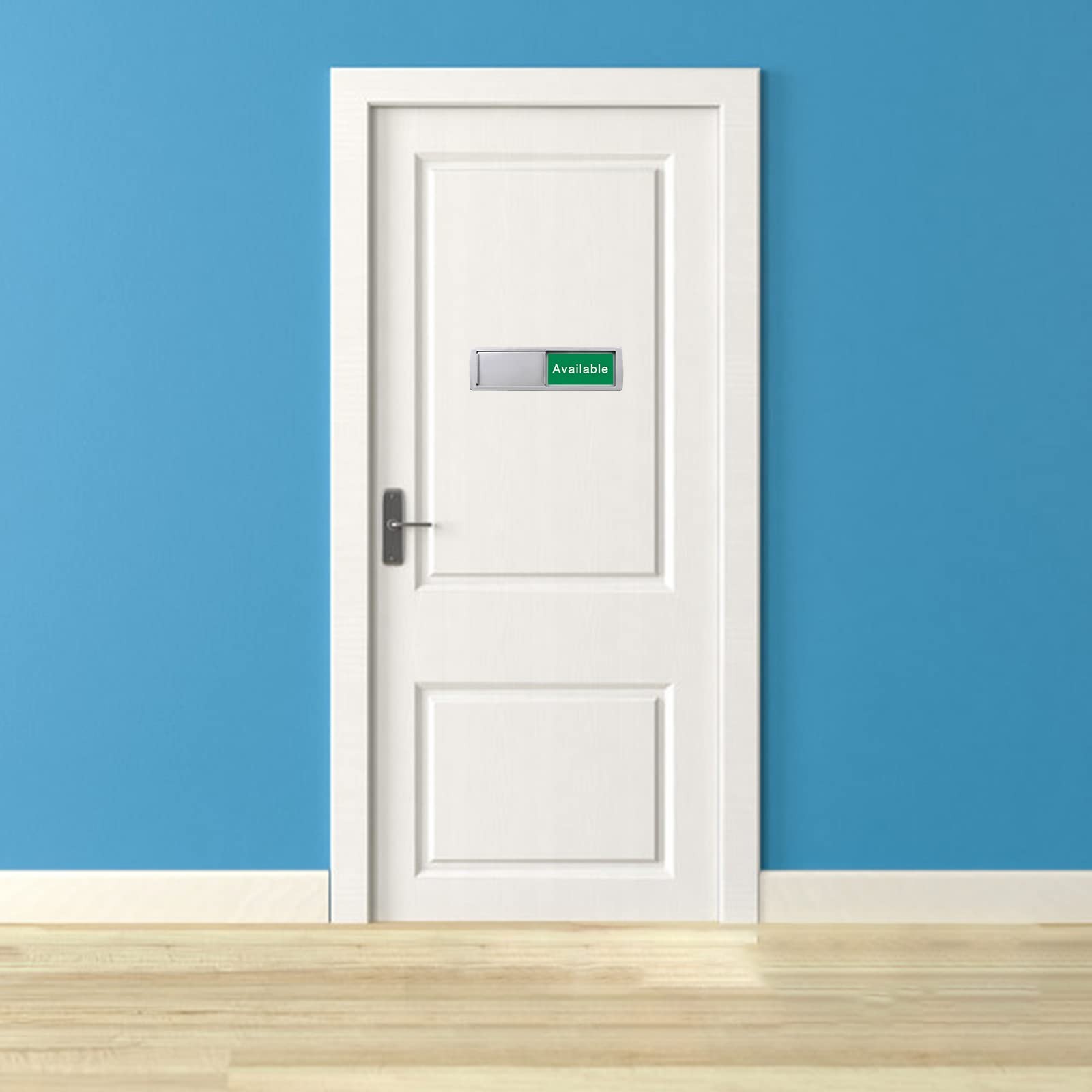 Vacant Occupied Slider Door Sign 7×2 inch In Use Available Privacy Indicator