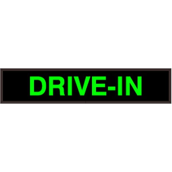 Signal-Tech 26531 PHX734G-F933/120-277VAC DRIVE-IN Outdoor Sign