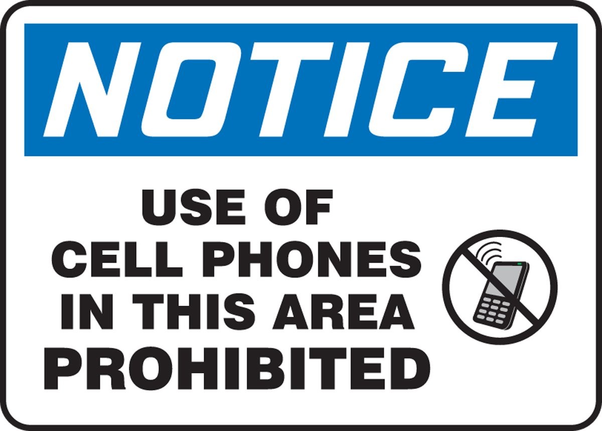 Accuform MRFQ804VA Aluminum Sign