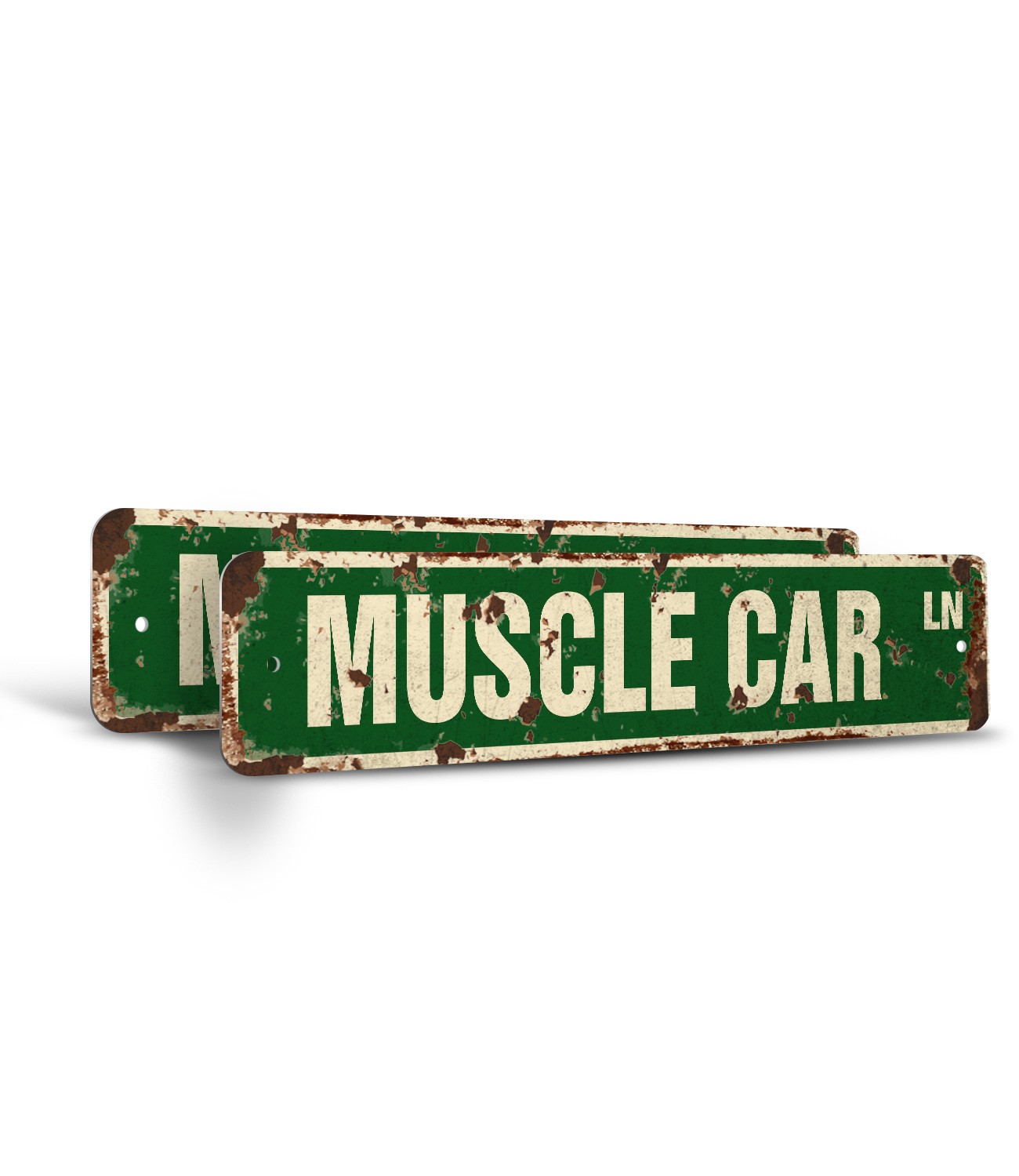 MUSCLE CAR Vintage Style Street Sign collector mustang sports cars gto Outdoor