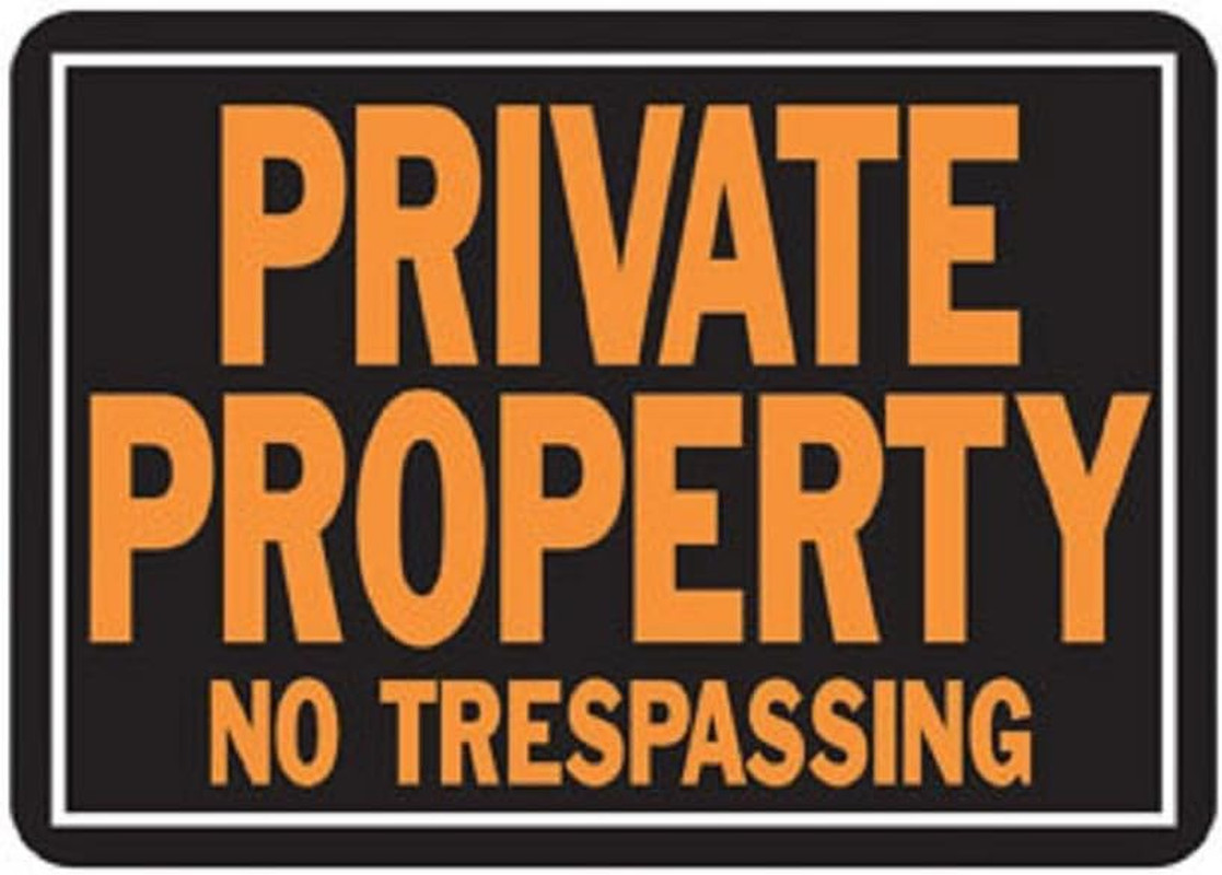 Aluminum Signs 14×9.5 Durable Outdoor Metal Display Business Property Sign