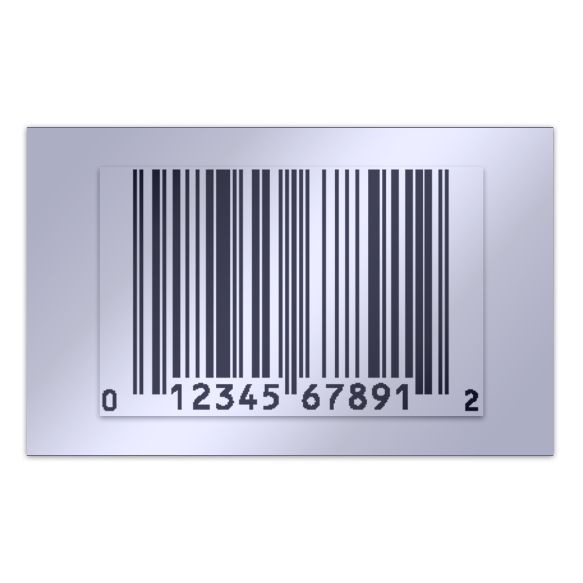 Screen Gems Plastic UPC Label Overlay, 2″ Length x 1.25″ Width | 250/Pack