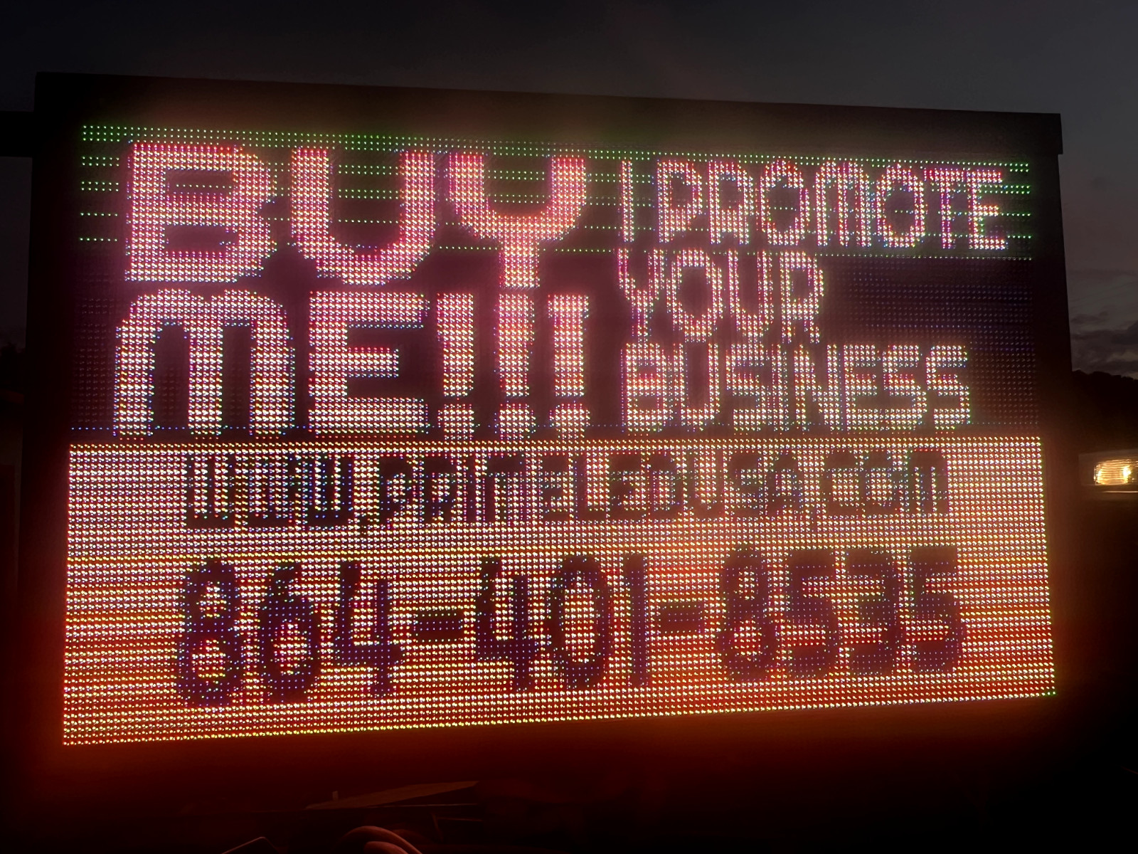 Outdoor LED Double Sided P10 Series Programmable Full color LED Sign 4 x 8