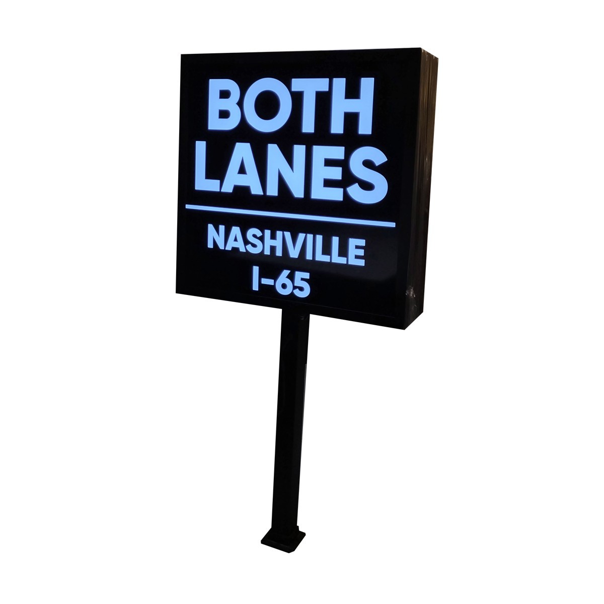 Direction sign, Enter & Exit, double-Sided 5-Day Manufacturing Lead Time (N)