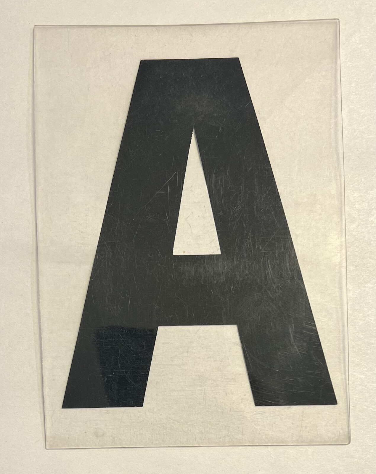 Vintage Marquee Sign Plastic 5.75″ Letters Symbols Numbers 7″ Overall Black Red
