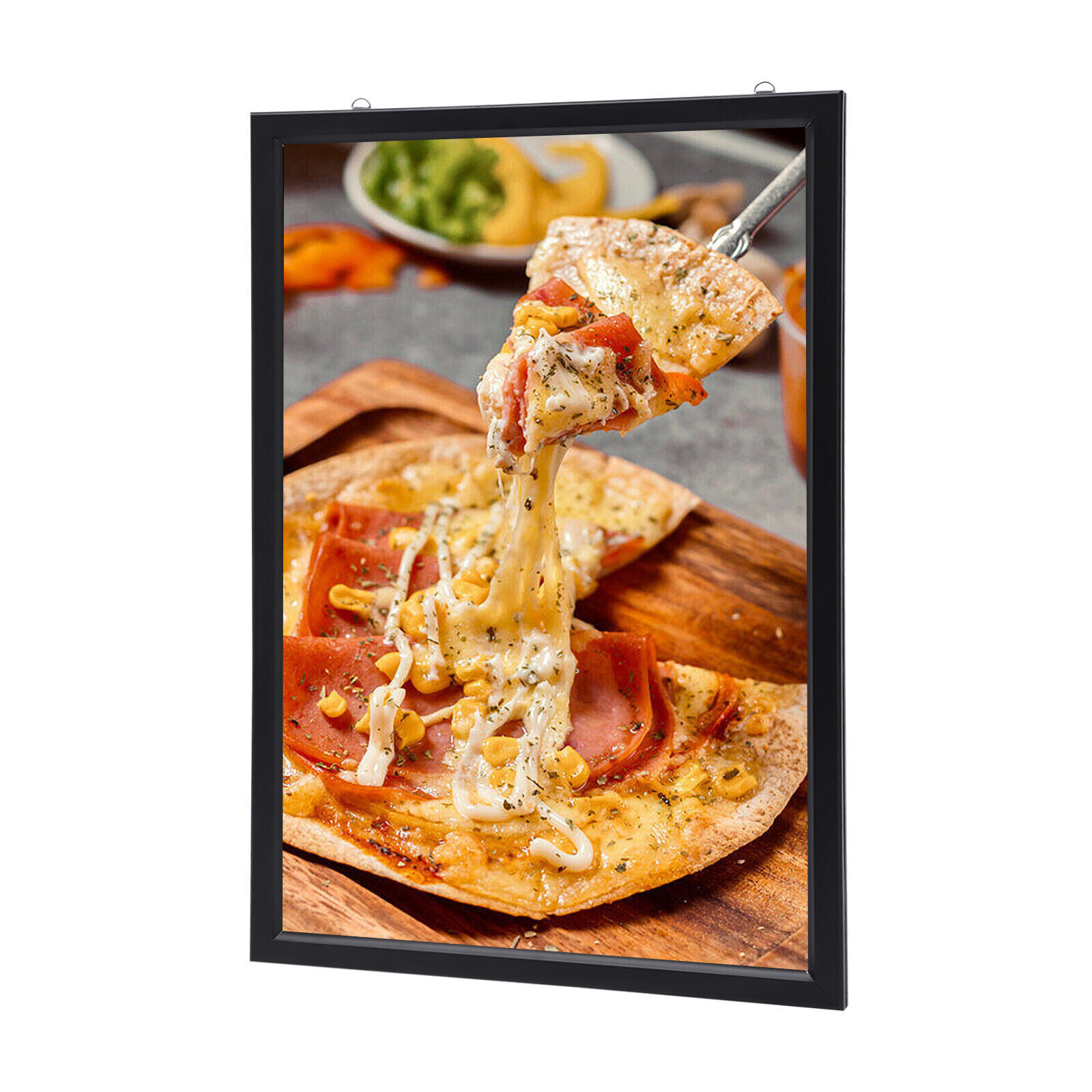 LED Illuminated Wall Mounted Frame Poster Display Board Advertising Display