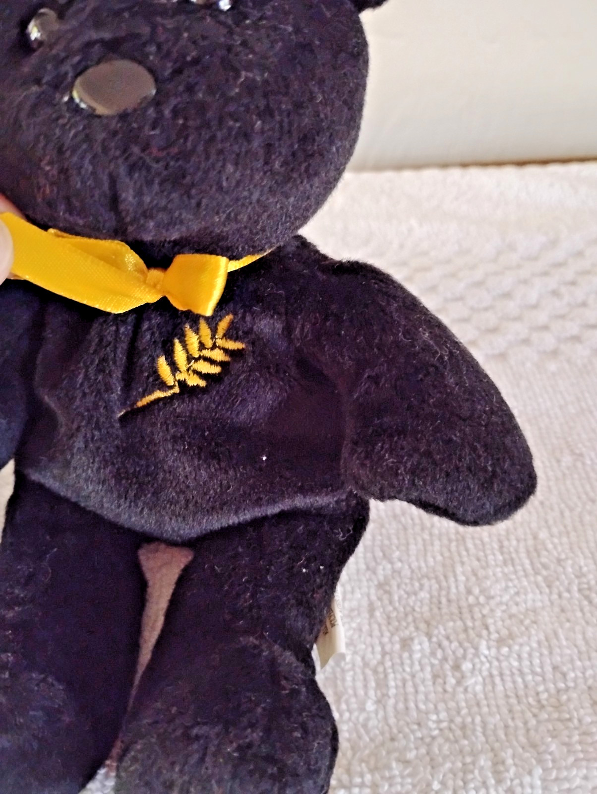 Lot of 2 Promotional Plush Bears for “The Hunger Site” /”The Rescue Site” RARE